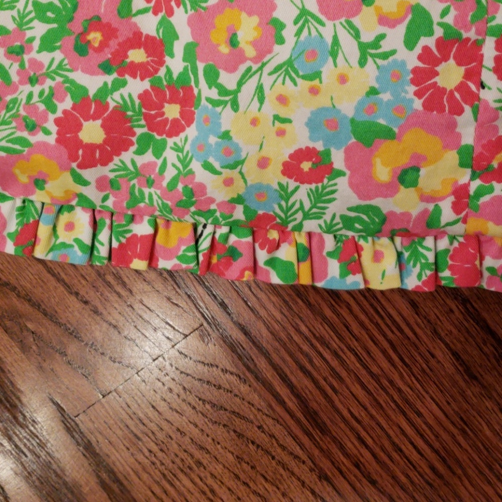 Lilly Pulitzer Mini Skirt with Ruffles - sz 4 EUC - Picture 5 of 5
